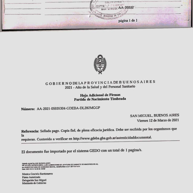 Portfolio TRAMITES ARGENTINOS A DISTANCIA