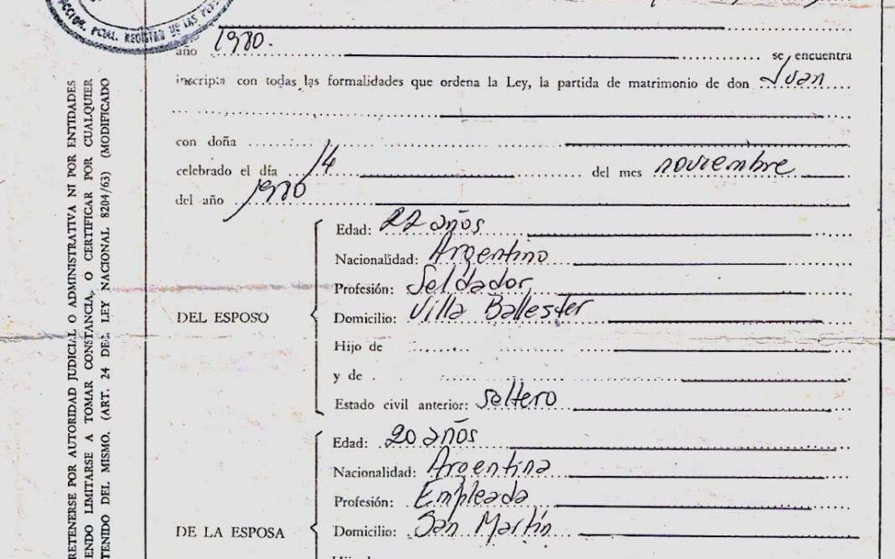 Rectificación de actas