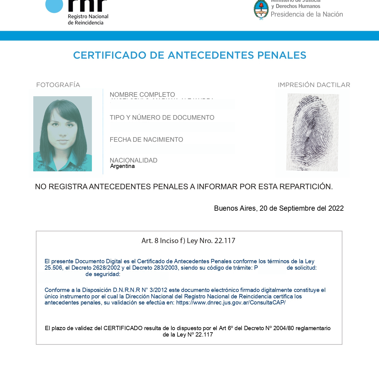 Consulado Argentino En Barcelona Antecedentes Penales