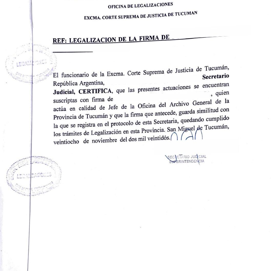 acta nacimiento tucumán