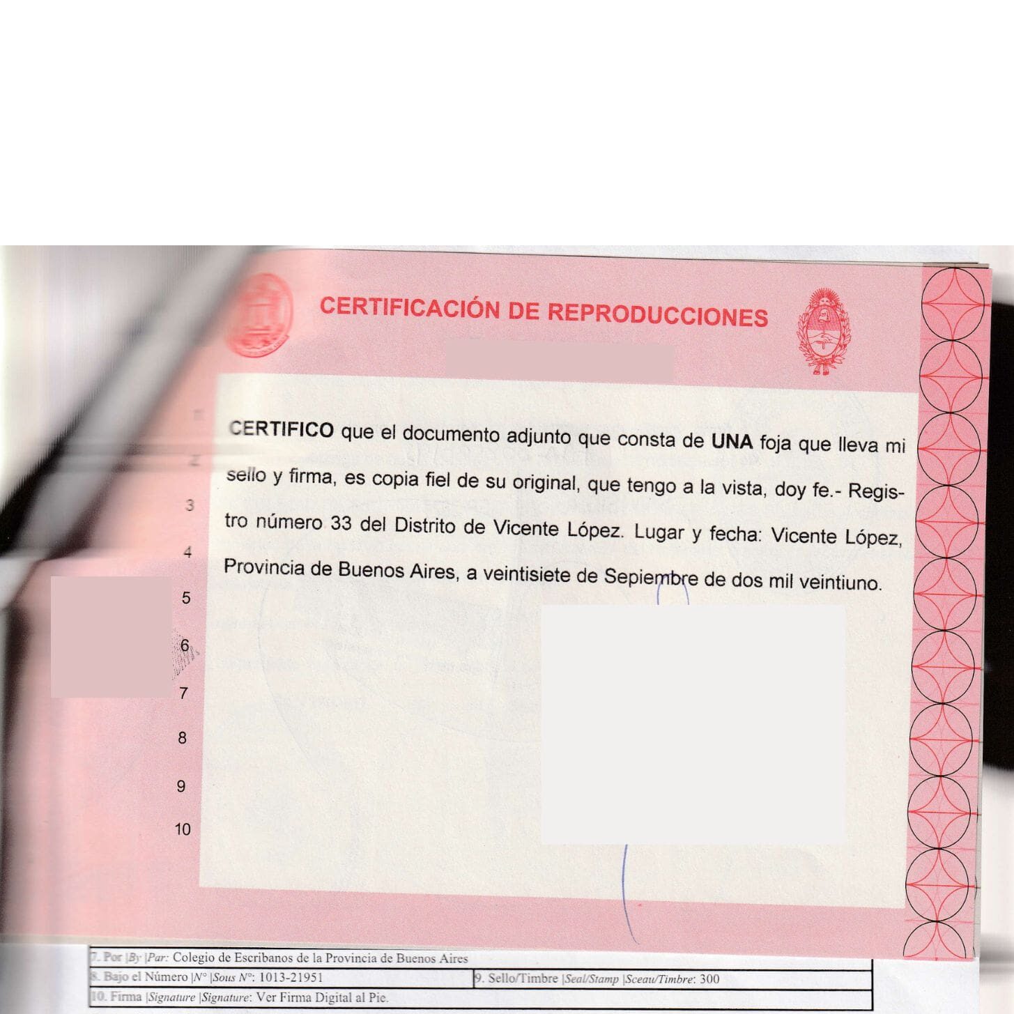 Copia de dni legalizada